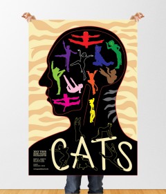 This is a poster for opera “CATS”.